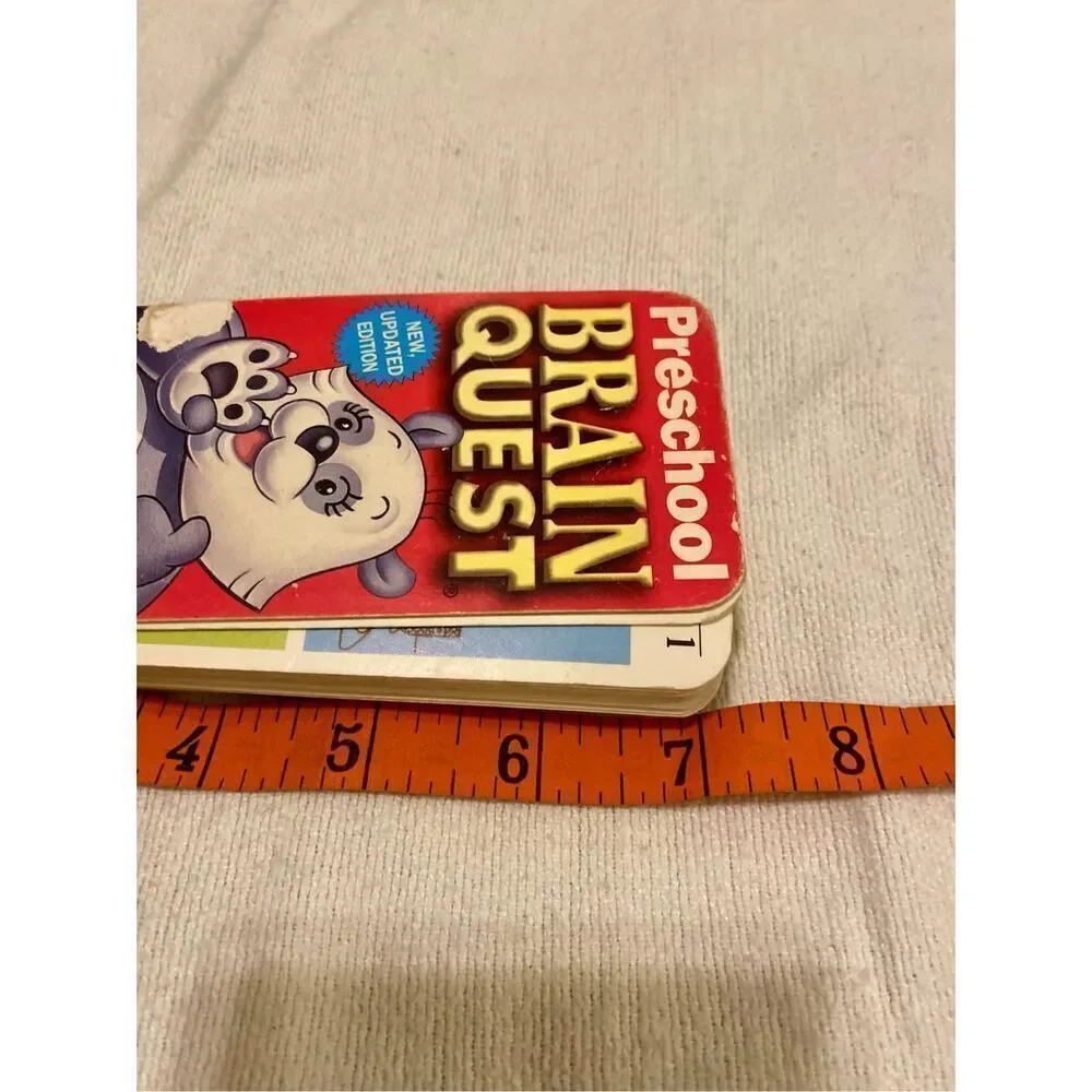 Brain Quest Preschool Age 4 300 Questions Answer Fan Cards
